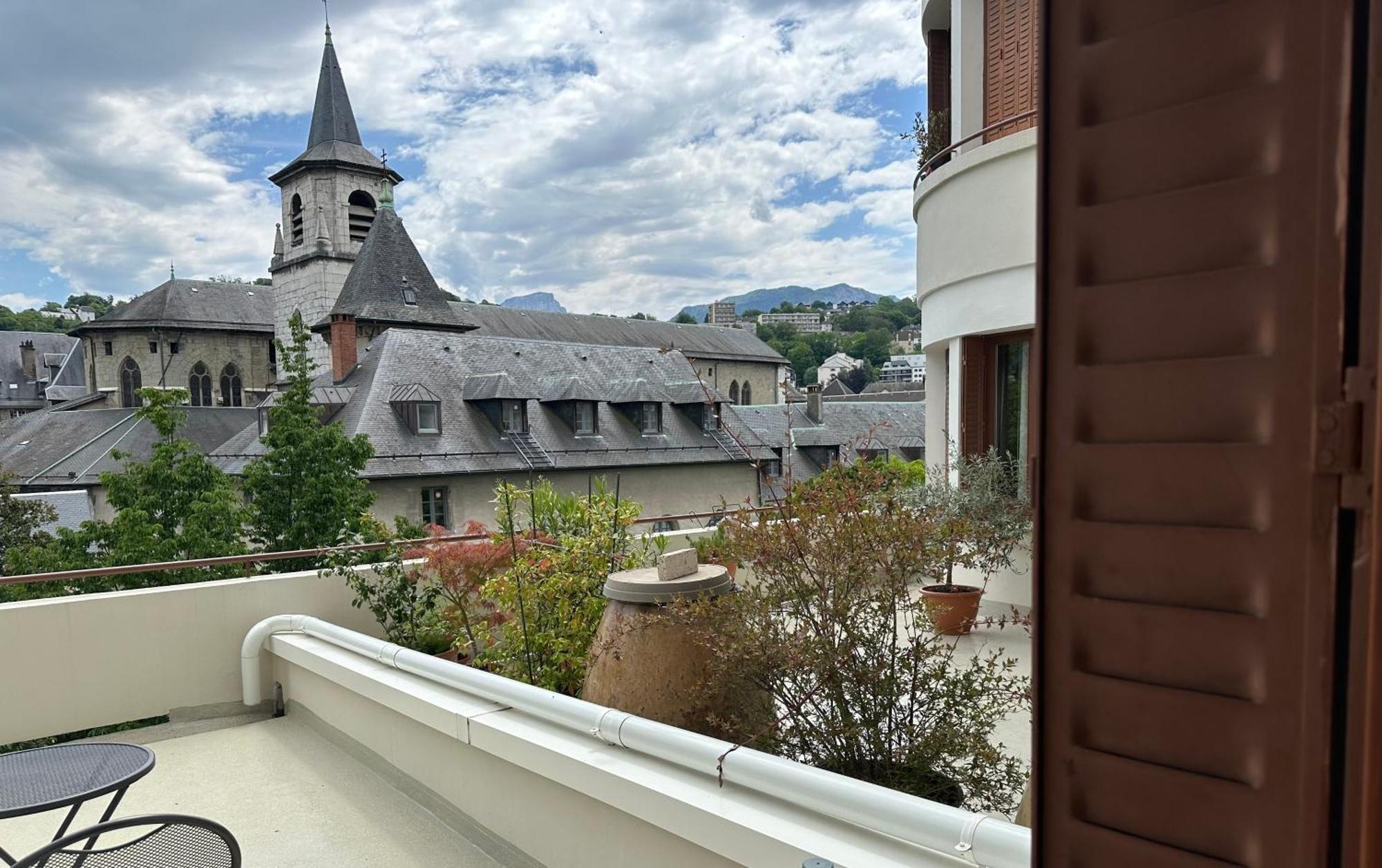 Ferienwohnung Ma Terrasse Sur Le Musee Chambéry Exterior foto